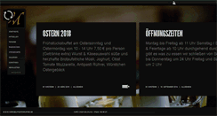 Desktop Screenshot of cafebarmajolika.de